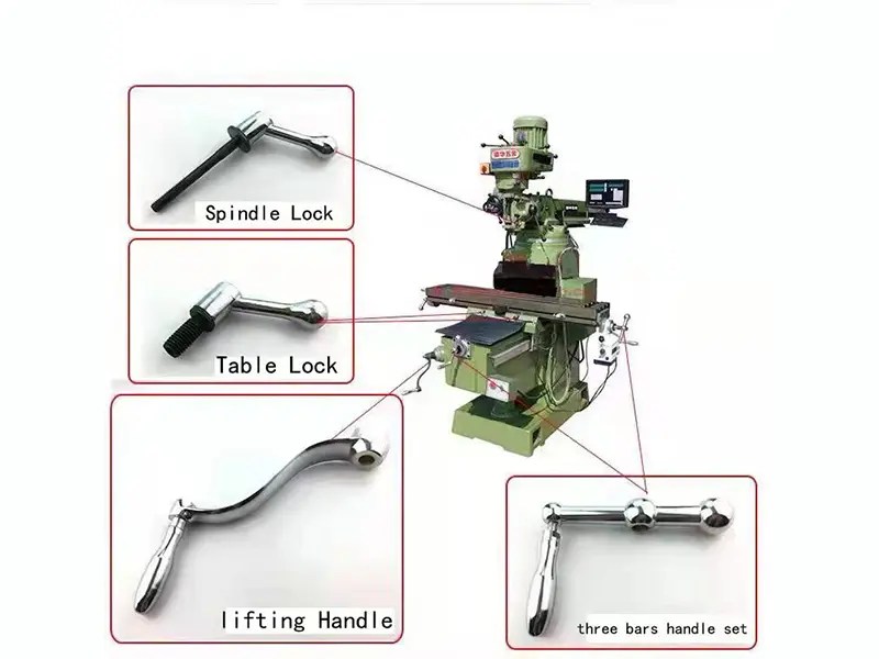 Milling Machine, Linear Encoder, Milling Accessories Metalcnc