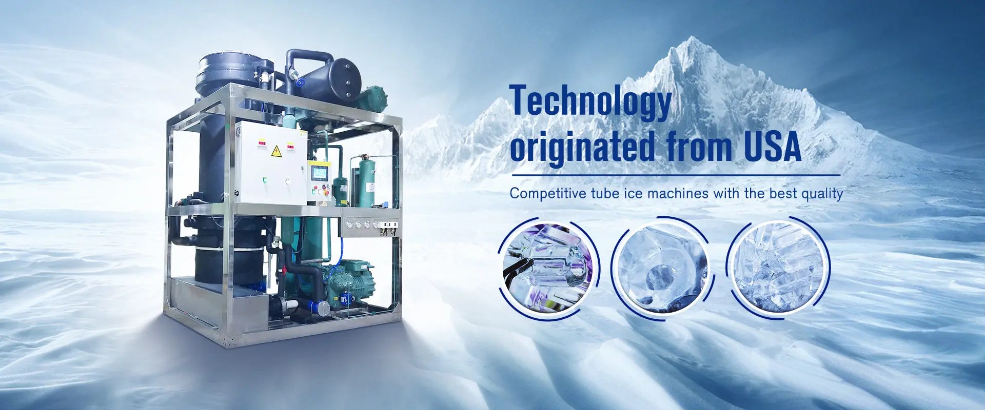 Flake Ice Machine, Tube Ice Machine, Ice Machine For Sale Herbin Ice Systems