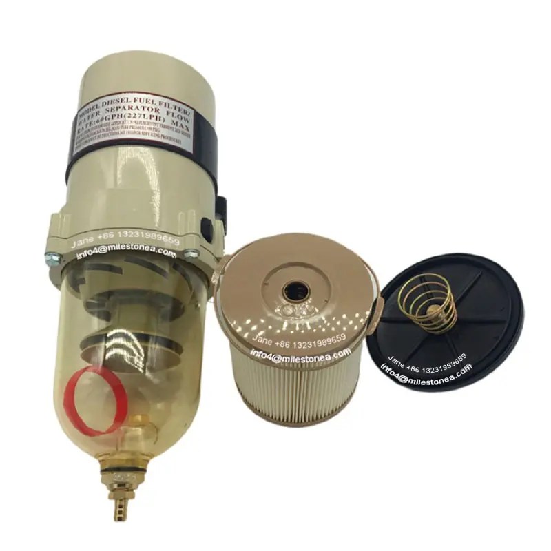 China Diesel generator fuel water separator filter assembly 900FG for Racor factory and