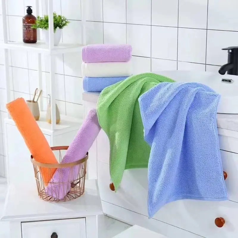 China High Quality for Patterned Towel Plain face wash towel 5 Mingda Manufacturer and