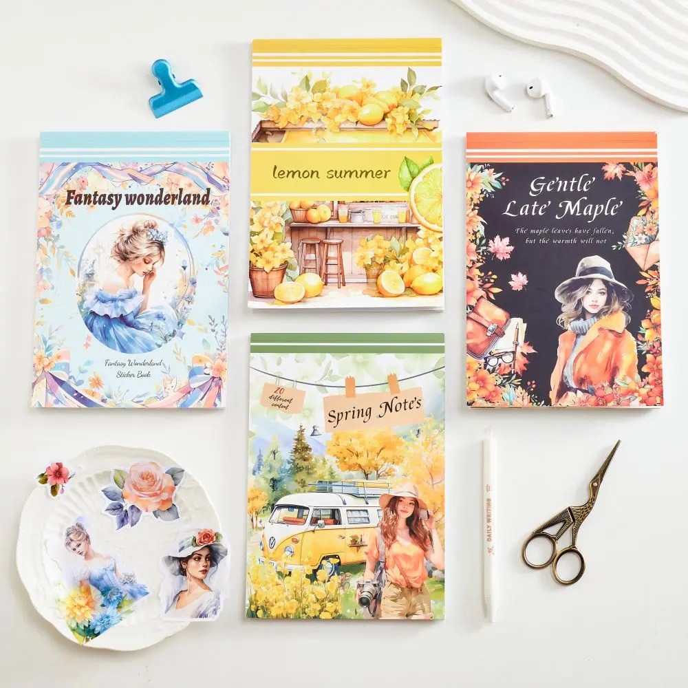 Washi Tape, Planner Stickers, Vellum Sticky Notes Misil Craft