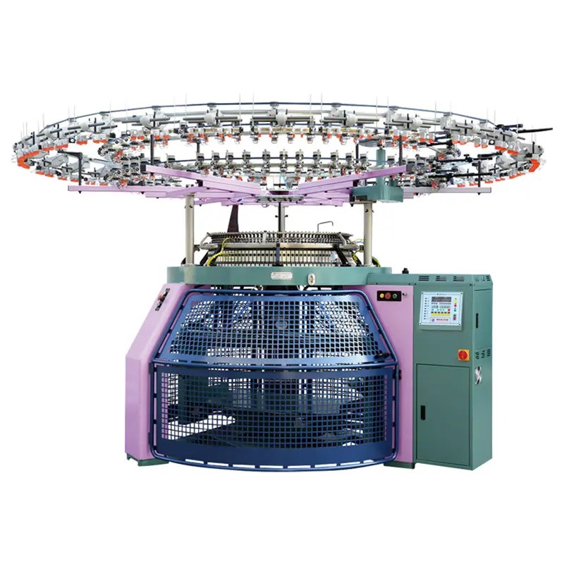China Double Jacquard Knitting Machine Manufacture Reverse Terry