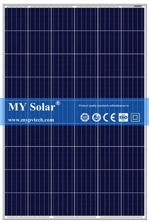 China Wholesale Price Mono And Poly Solar Panels MY SOLAR P3 Poly