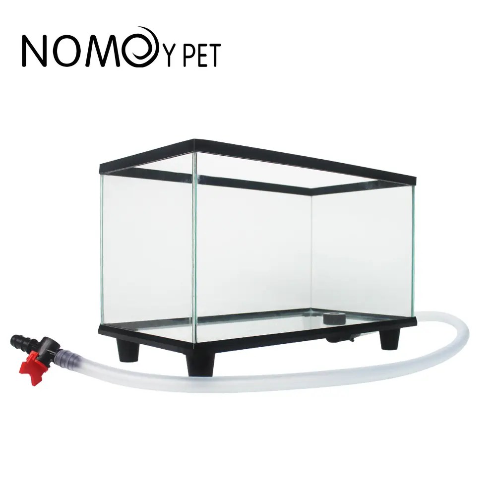 Bottom Drain Glass Fish Turtle Tank NX23