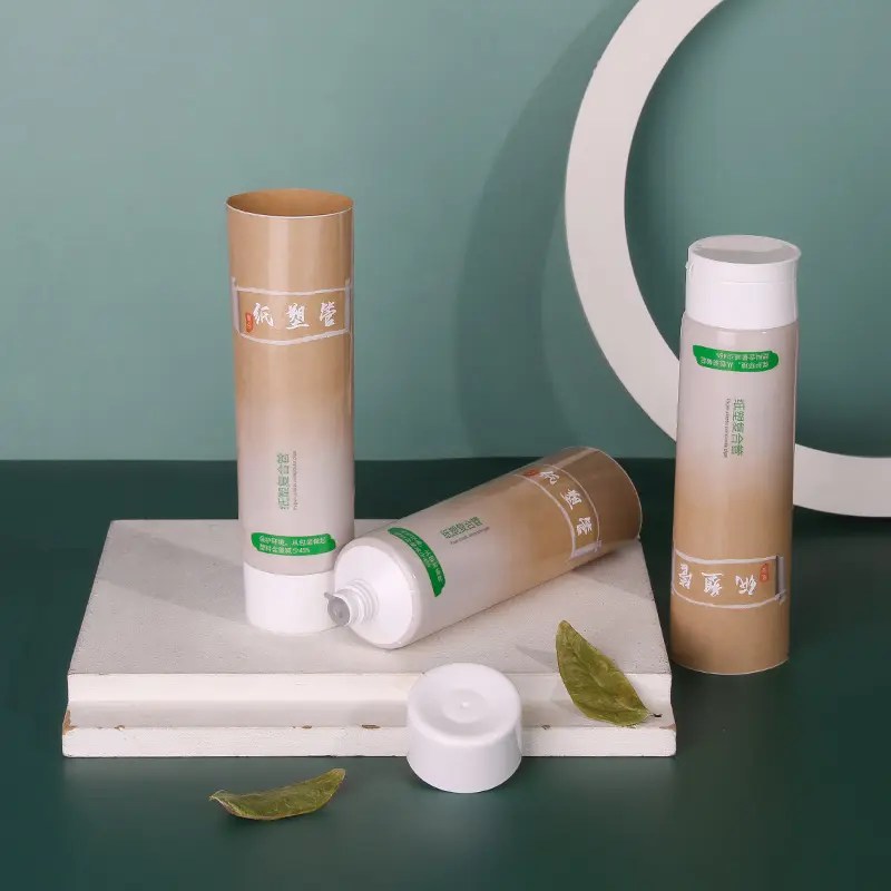 Wholesale Eco Friendly Recyclable Sustainable Kraft Paper Cosmetic