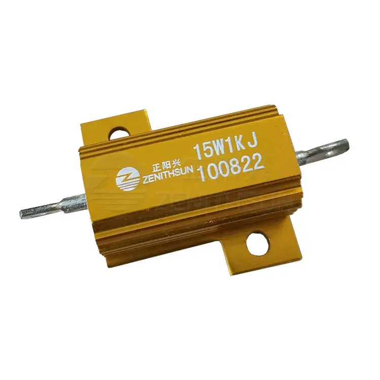 Best Aluminum Housed Resistor, Gold Aluminum Resistor, ZENITHSUN