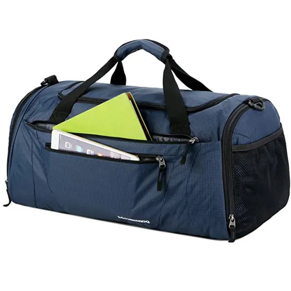 China 40L Gym Bag Sports Travel Duffel Bag for Men and Women with Shoes