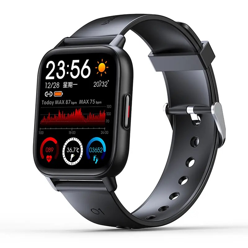 Best Square screen body temperature smart watch Manufacturer and