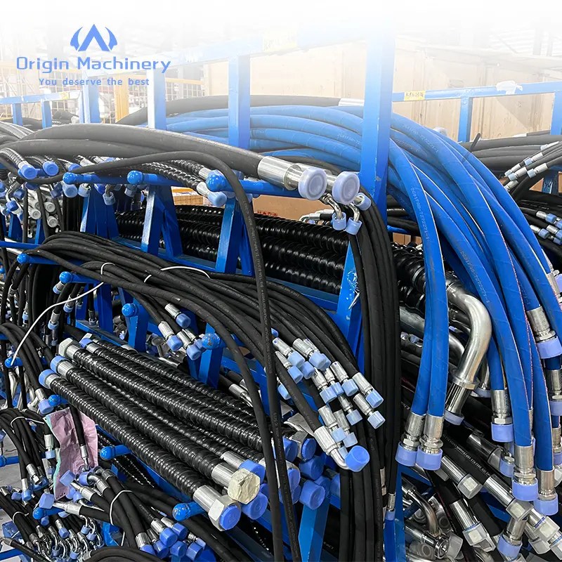 Wholesale XCMG Excavator Original Complete Set Hydraulic Hoses Up to