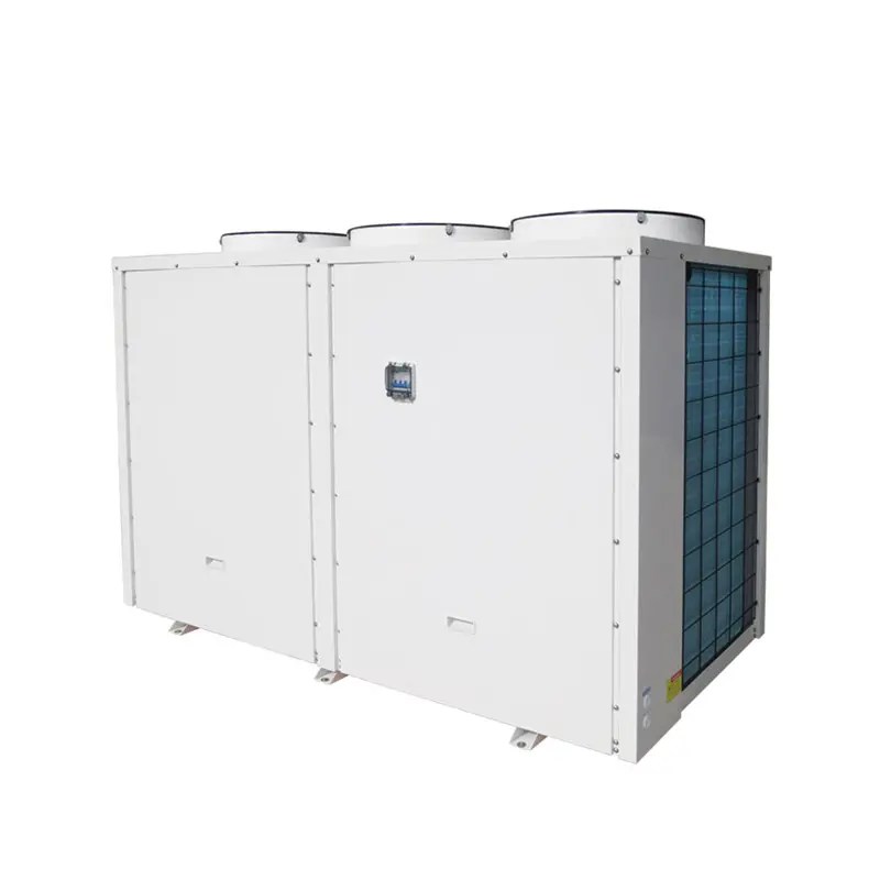 China Commercial 86kw 3 Phase Air to Water Pool Heat Pump Chiller