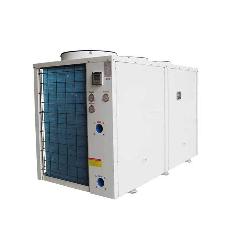 China Commercial 86kw 3 Phase Air to Water Pool Heat Pump Chiller