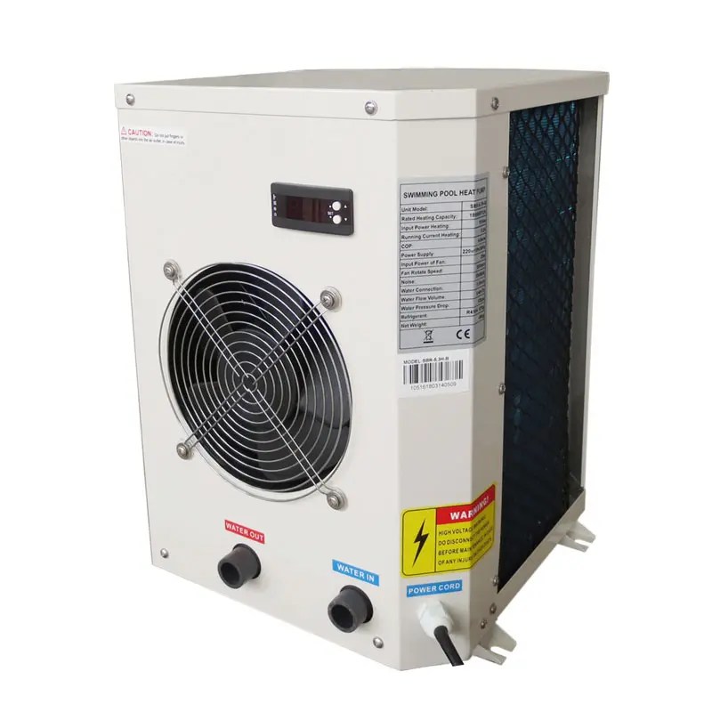 China R32 Mini Pool Heat Pump Water Heater BRS15006S Manufacturer and