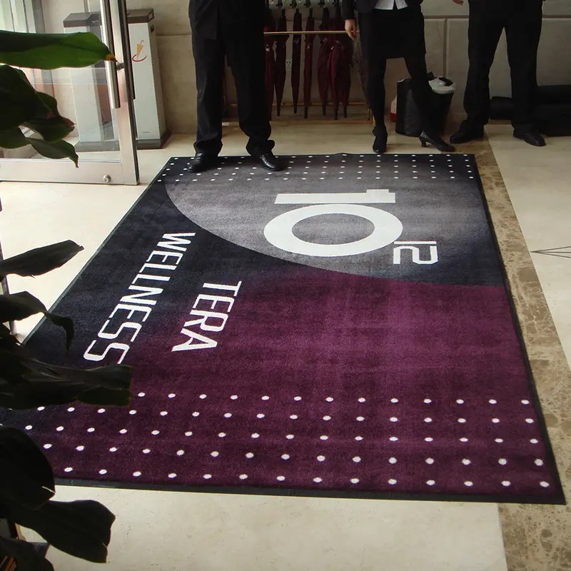 Wholesale High Performance Logo Matts Customized Antislip Nitrilel