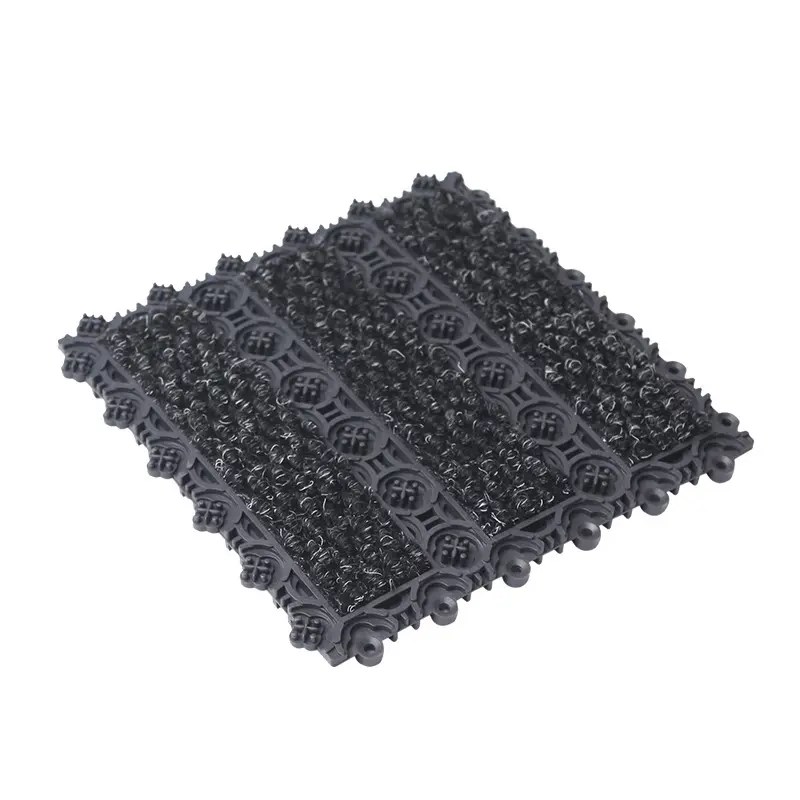 Wholesale 2022 Latest Design White Interlocking Floor Tiles Dust