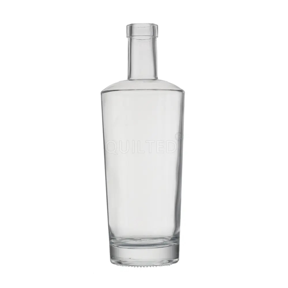 China Design 750 ml clear liquor glass vodka bottle Manufacturer and