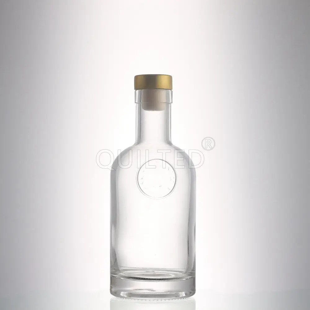 glass liquor bottle