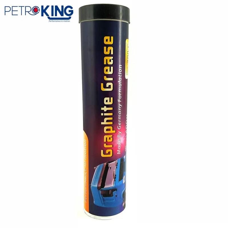 China Petroking Moly Graphite Grease 400g Cartridge Manufacture and