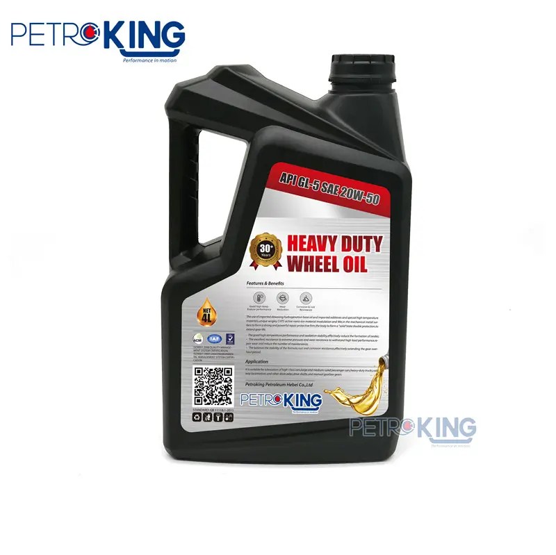 China Petroking Lubricant Oils Gear Oil 4L Bottle Manufacture and