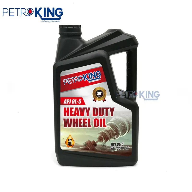 China Petroking Lubricant Oils Gear Oil 4L Bottle Manufacture and