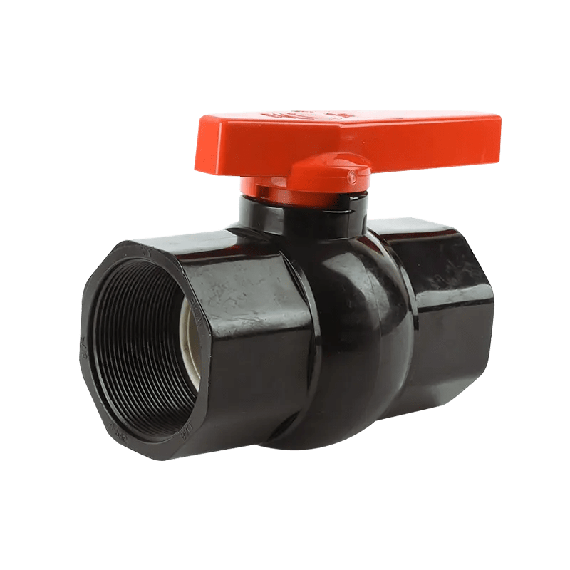 China Manufacturing Companies for Pvc Pipe Fitting Gray PVC octagonal ball valve black body