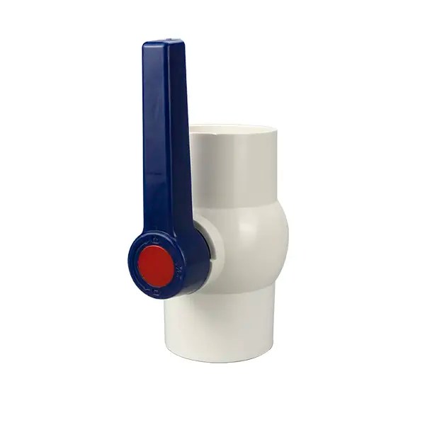 China Ball Valve PVC 6 Inches PVC Ball Valve Price List factory and