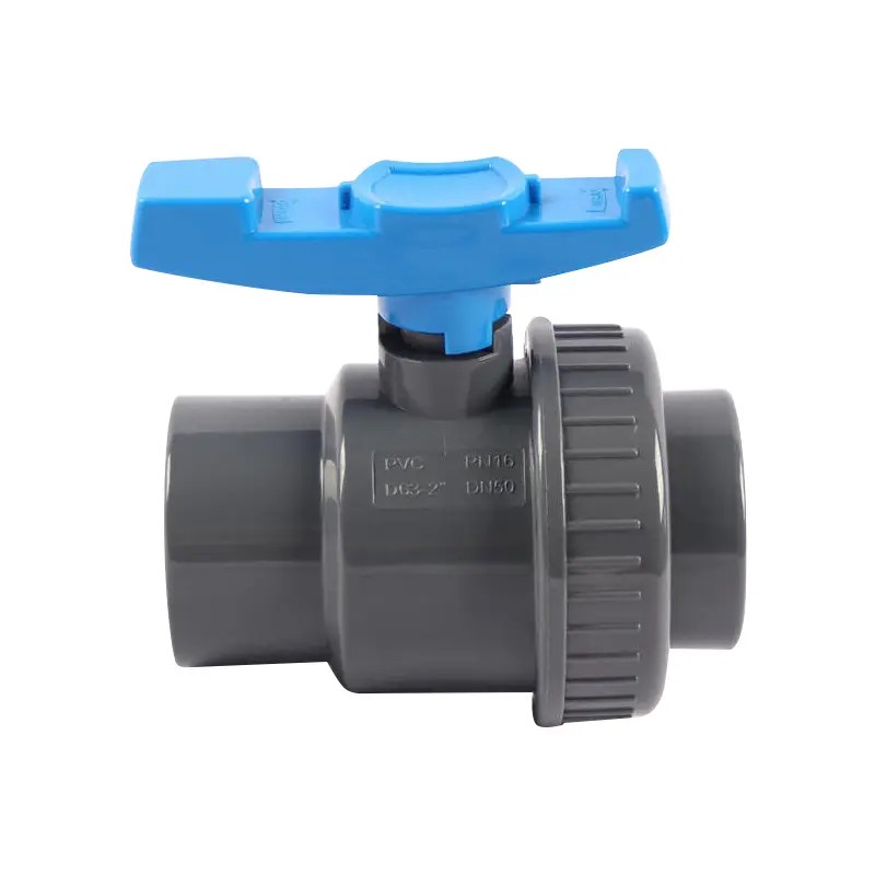 China Factory Price Pvc Pipe Fitting Cros T PVC Single Union Ball