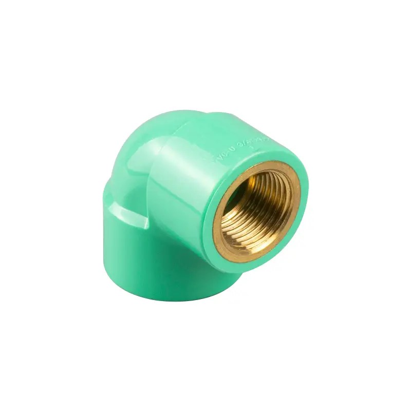 China PVC BS Thread Fittings With Brass Insert factory and