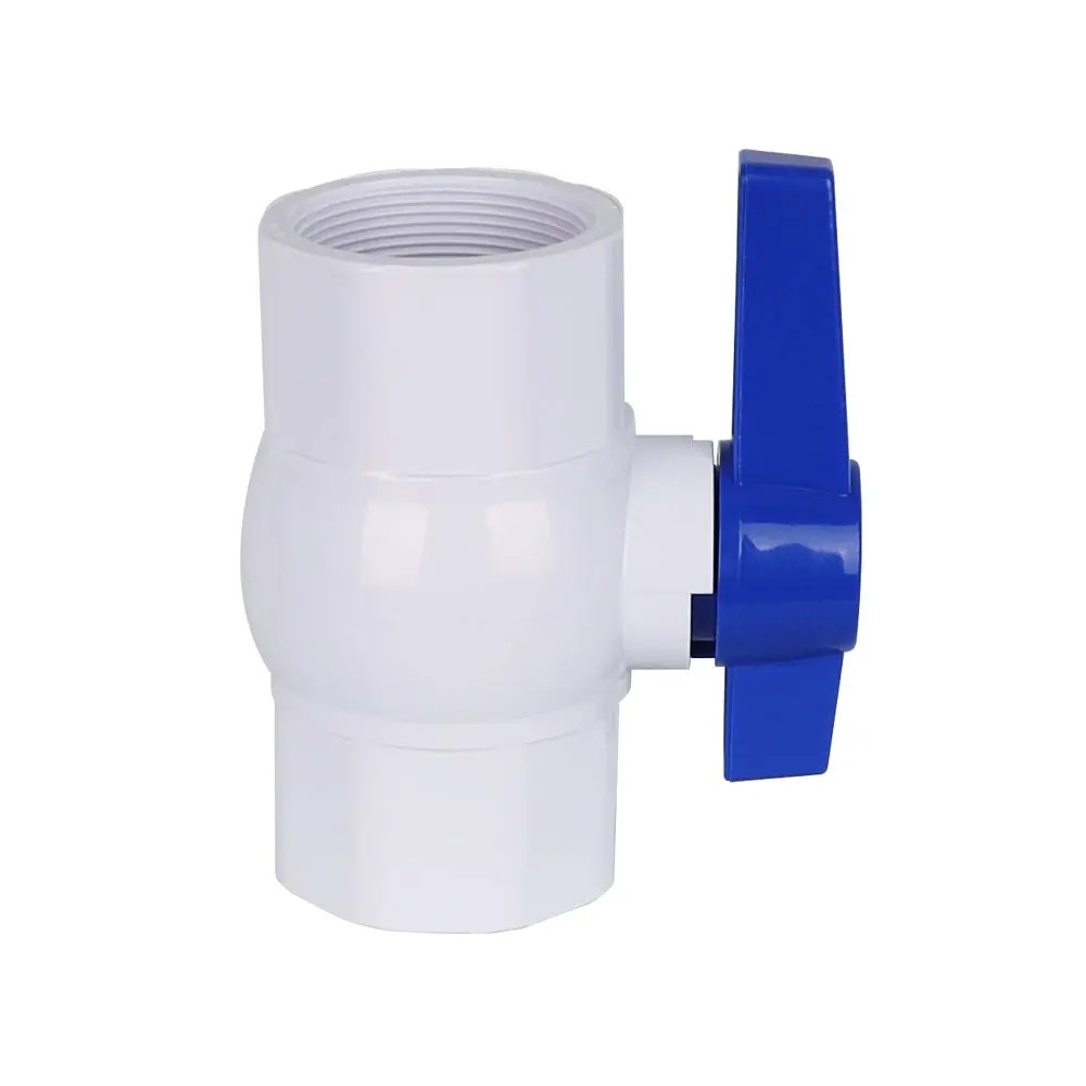 China Ball Valve PVC Inches PVC Ball Valve Price List Factory And