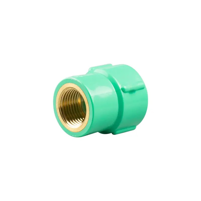 China PVC BS Thread Fittings With Brass Insert factory and