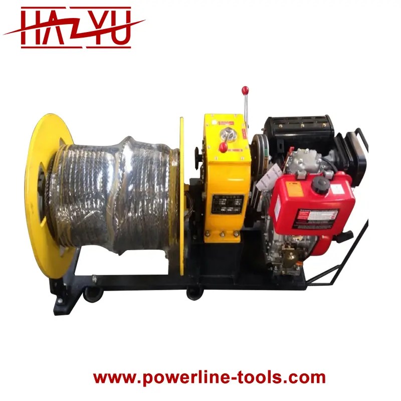 Cable Pulling Winch Wire Rope Traction Winch Manufacturer and Supplier