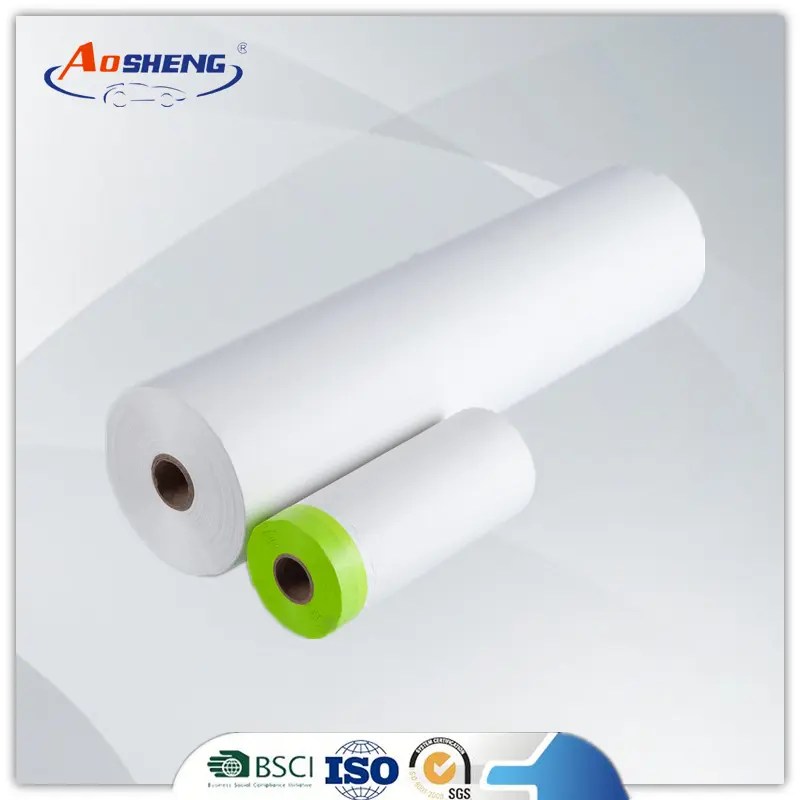 Best Pretaped Plastic Paper for Auto Paint Masking Manufacturer and