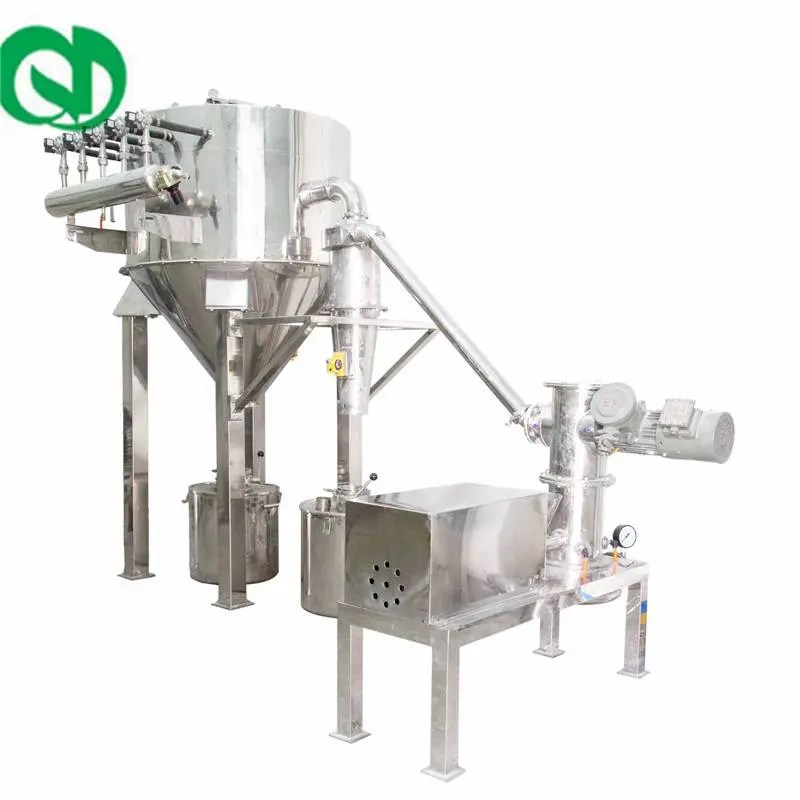 China High Performance Air Jet Mill Operation Popular type Fluidized