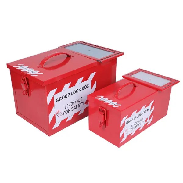 Wholesale Portable Group Lock Steel Loto Kit Box Plate Safety Lockout