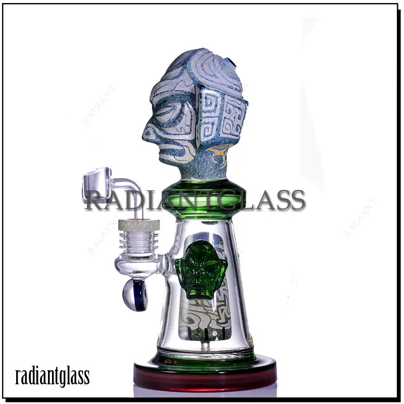 Wholesale9 Inch Glass Bong Egypt series Novelty Water Pipe Hookah supplier and manufacturer