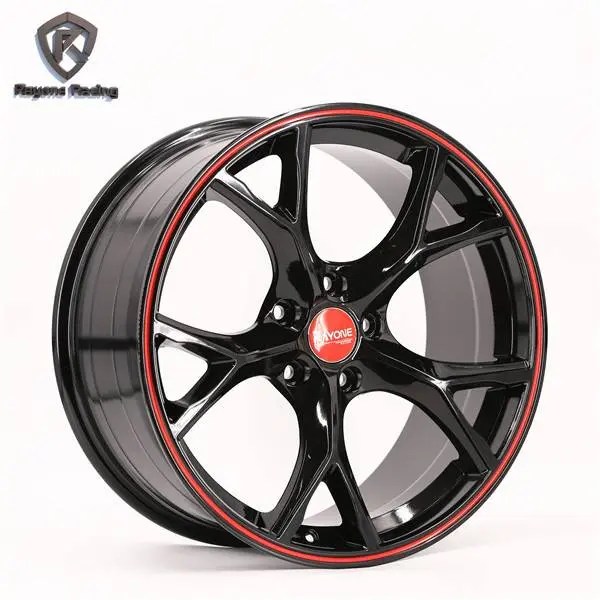 China High definition Black Alloy Wheels 17 A006 17/18Inch Aluminum Alloy Wheel Rims For
