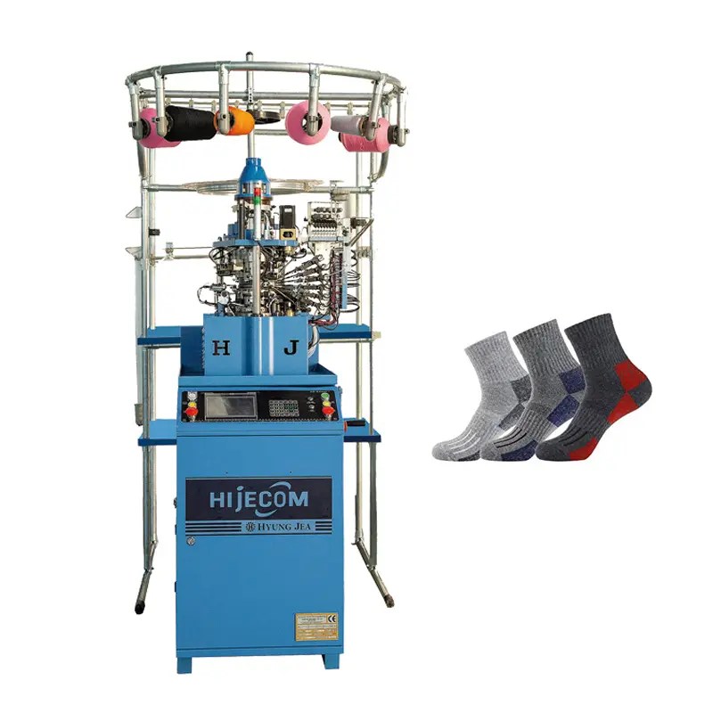 2022 New Style Soosan Socks Machine Knitting Computerized Double