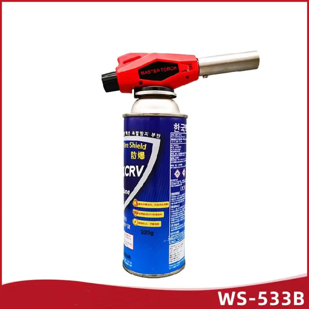 High Quality Good Quality WS533B Safety Welding Refillable Blow Butane Gas Torch Welding