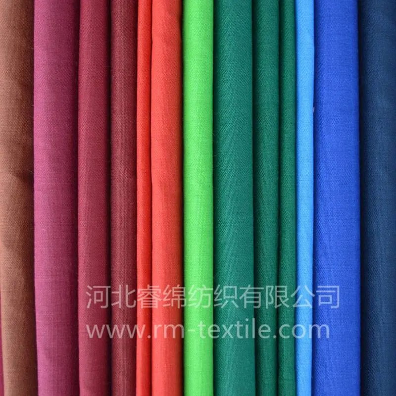 China 10 cotton 90 polyester dyed fabric Manufacture and Factory