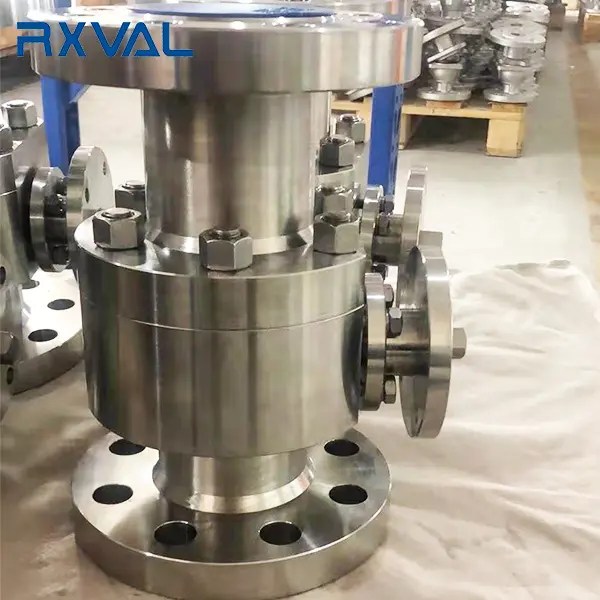 China Metal Seat Trunnion Mounted Ball Valve Manufacturer and