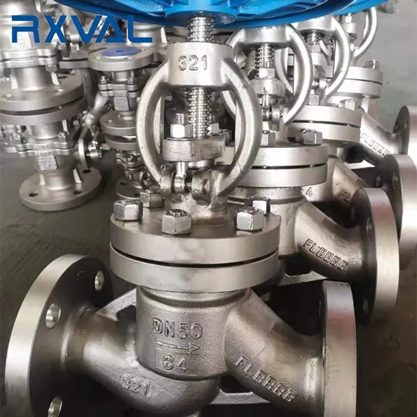 China Din Globe Valve Supplier DIN Flanged Cast Steel Globe Valve