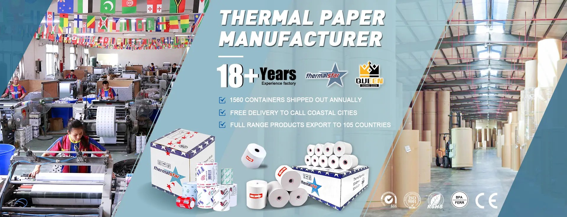 Thermal Paper, Thermal Paper Roll, Thermal Roll Paper Sailing