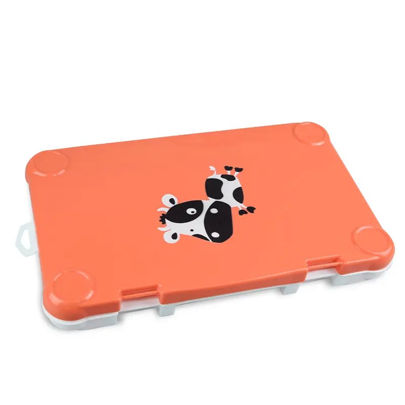 Hot New Products Fishing Tackle Boxes Orange and White Printing