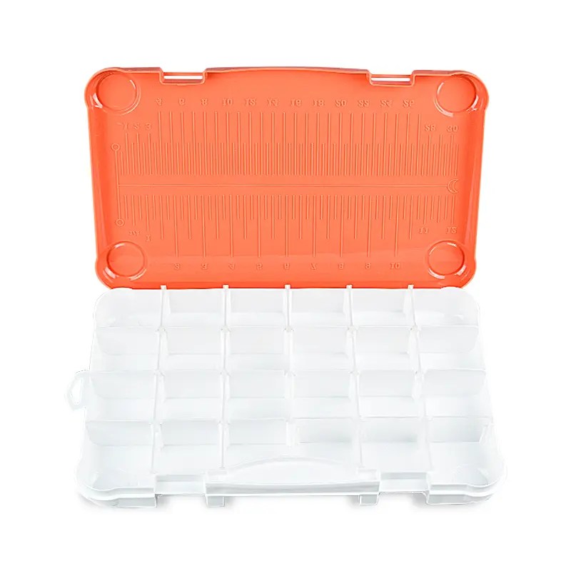 Hot New Products Fishing Tackle Boxes Orange and White Printing