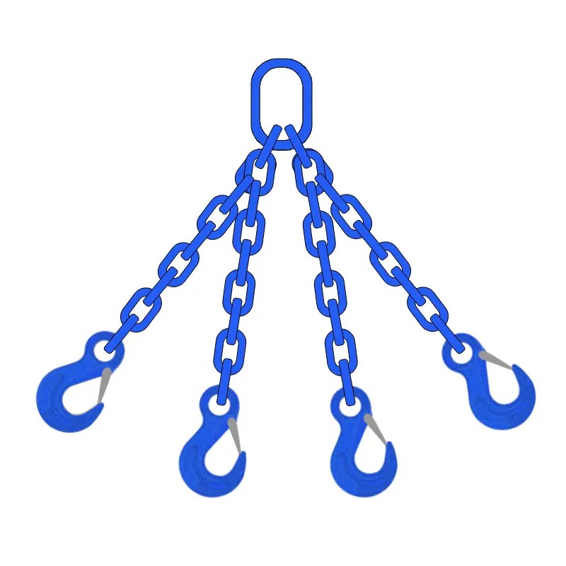 China Grade 100 (G100) Chain Slings Dia 32mm EN 8184 One Leg Sling