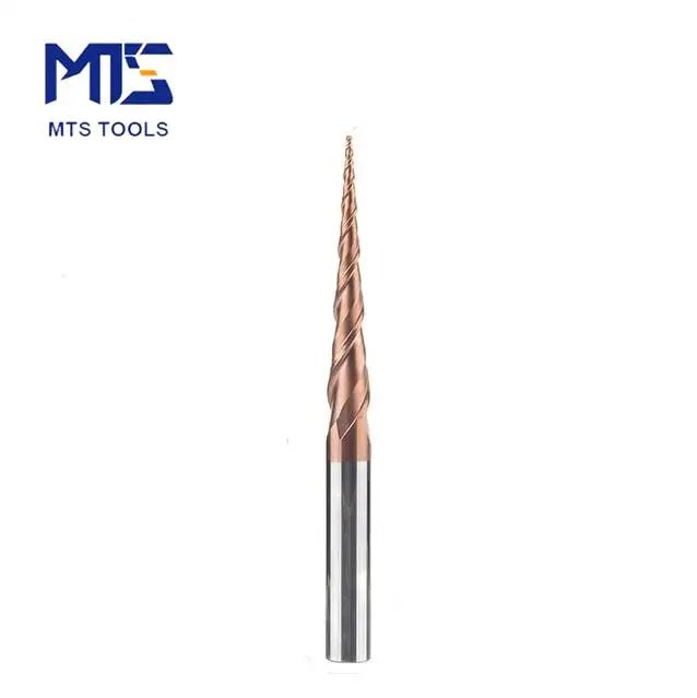 China Manufacturer of Bull Nose End Mill Cutter 55 HRC 2 Flutes