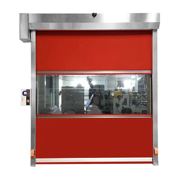 High Quality Clean Room High Speed Roller Shutter Door Manufacturer and