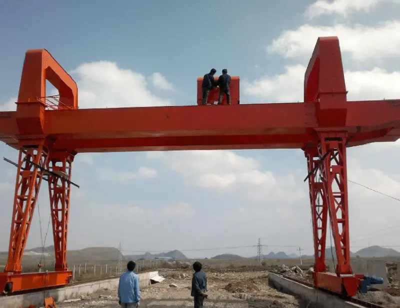 High Quality Electric Hoist Trolley Metro Construction 30 Ton Gantry Crane Manufacturer and
