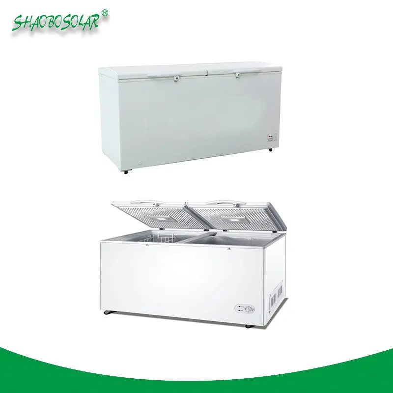 China 425L/465L/525L/625L/725L/865L Capacity 2 door 1 temp. Chest