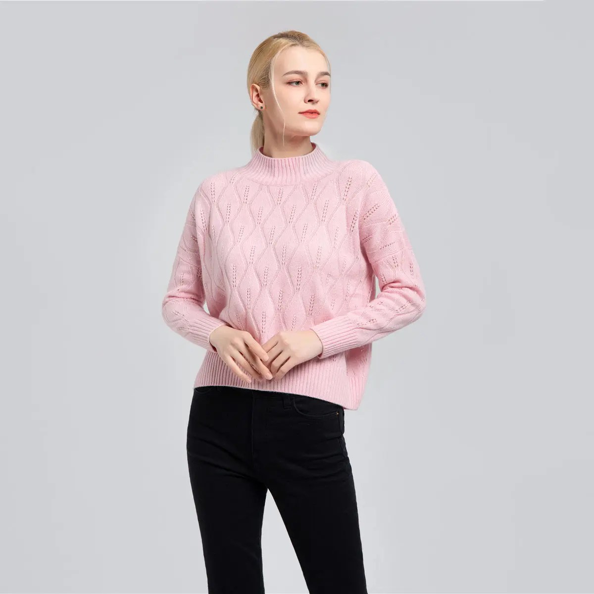 Wholesale Cashmere Boyfriend Jumper Manufacturer and Supplier, Product Sharrefun