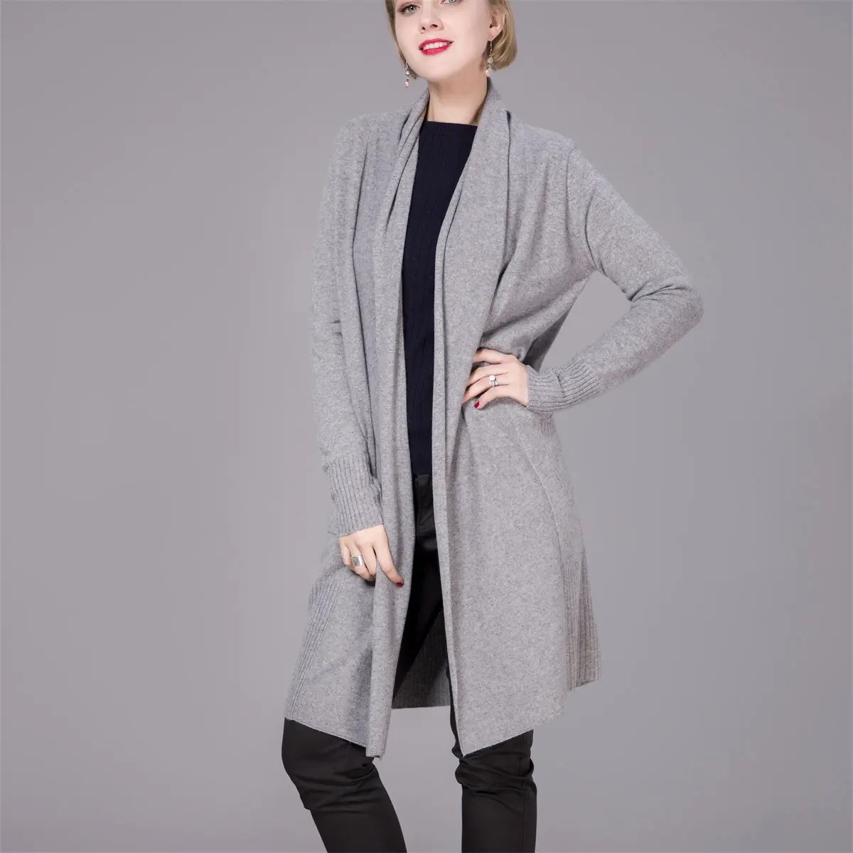 Wholesale Long Cashmere Sweater Manufacturer and Supplier, Product